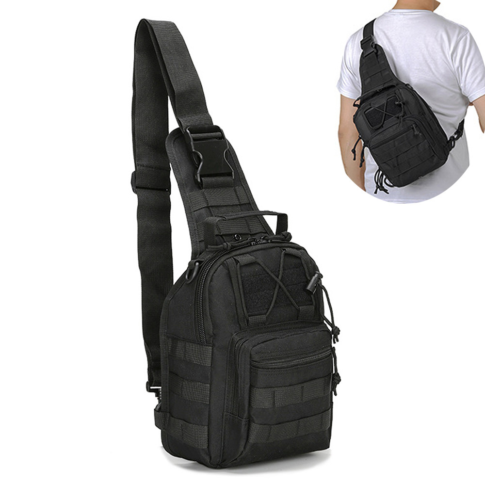 Rucksack Military Style - Borsa a tracolla da uomo, zaino