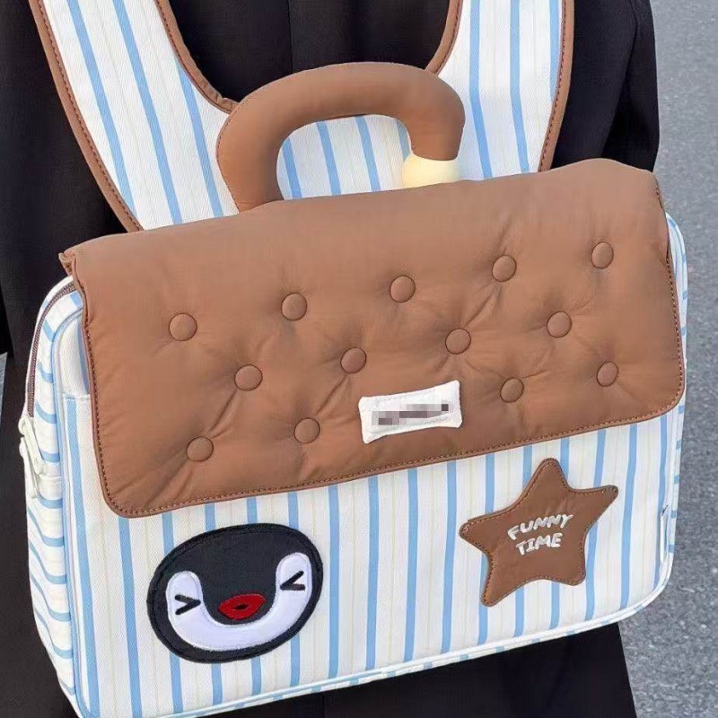 Laptop Backpack 15.6 - Zaino Pingu Penguin dal Design Esclusivo,