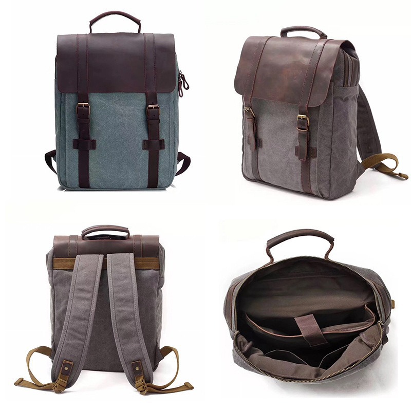 Zaino di tendenza alla moda, b - Canvas Backpack Casual recensione e prezzo