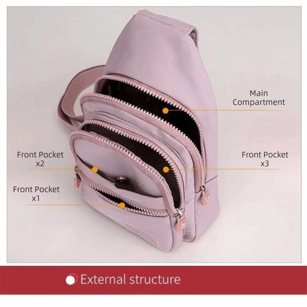 Borse da Petto in Nylon per Do - Sling Backpack Shoulder recensione e prezzo