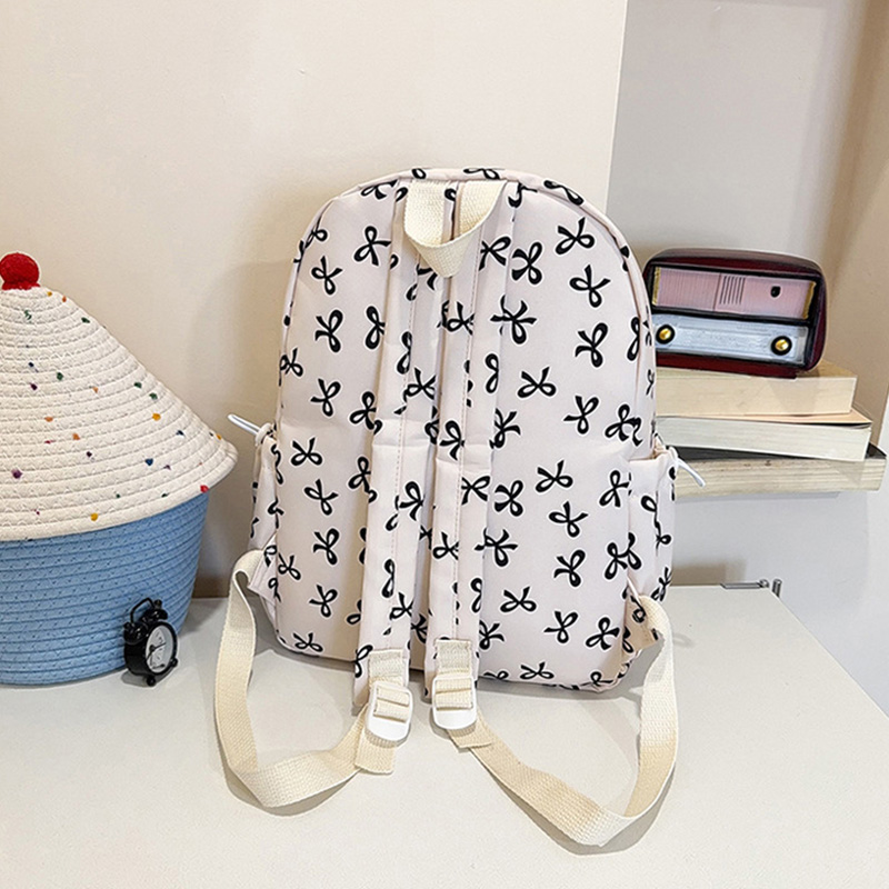 Zaino con Stampa Fiocco Carino - School Backpack Teen recensione e prezzo