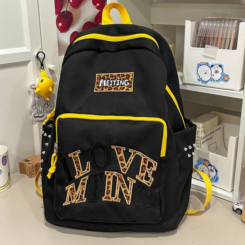 Zaino grigio Y2K per donne, ca - School Backpack Teen recensione e prezzo