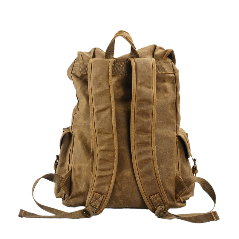 Zaino retrò in tela cerata mor - Canvas Backpack Casual recensione e prezzo