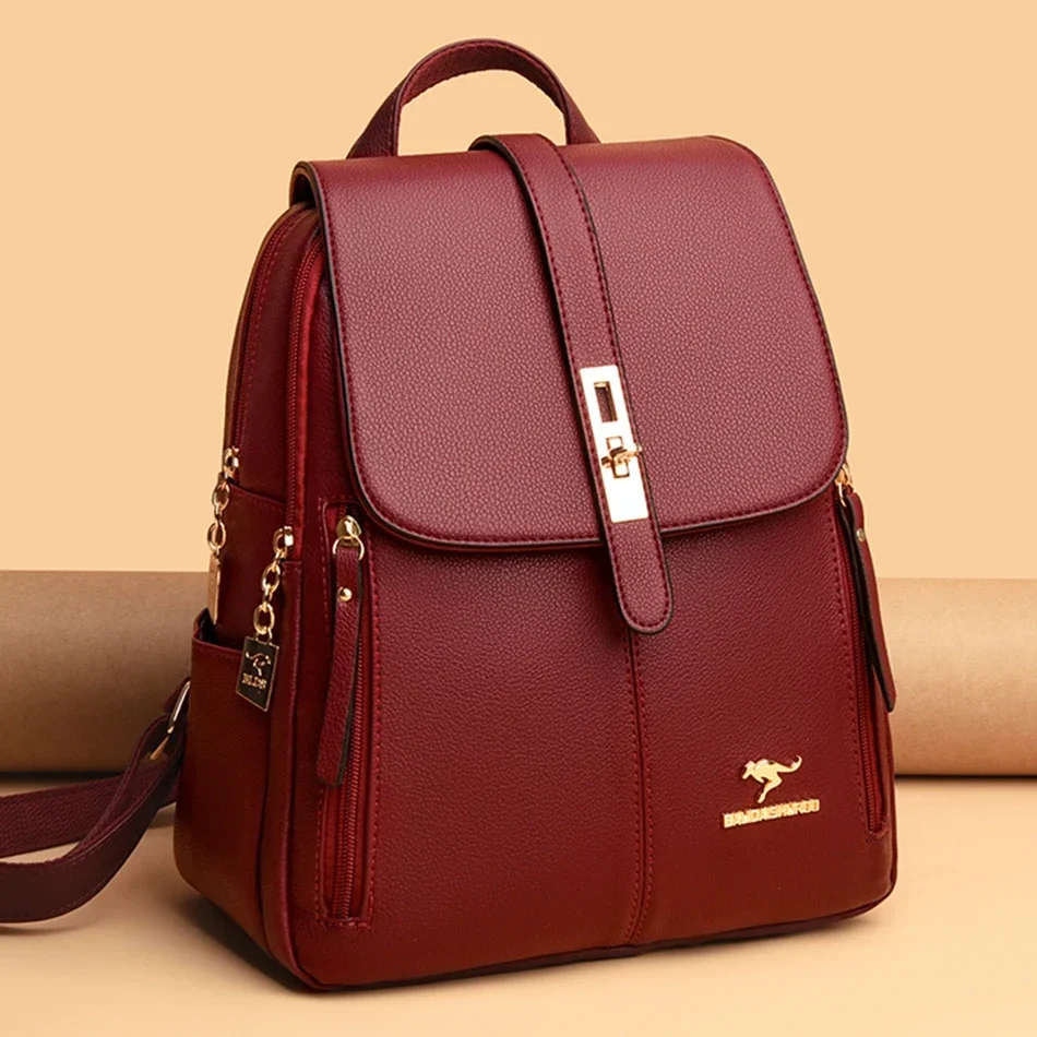Zaino da donna in pelle di gra - Leather Backpack Vintage recensione e prezzo