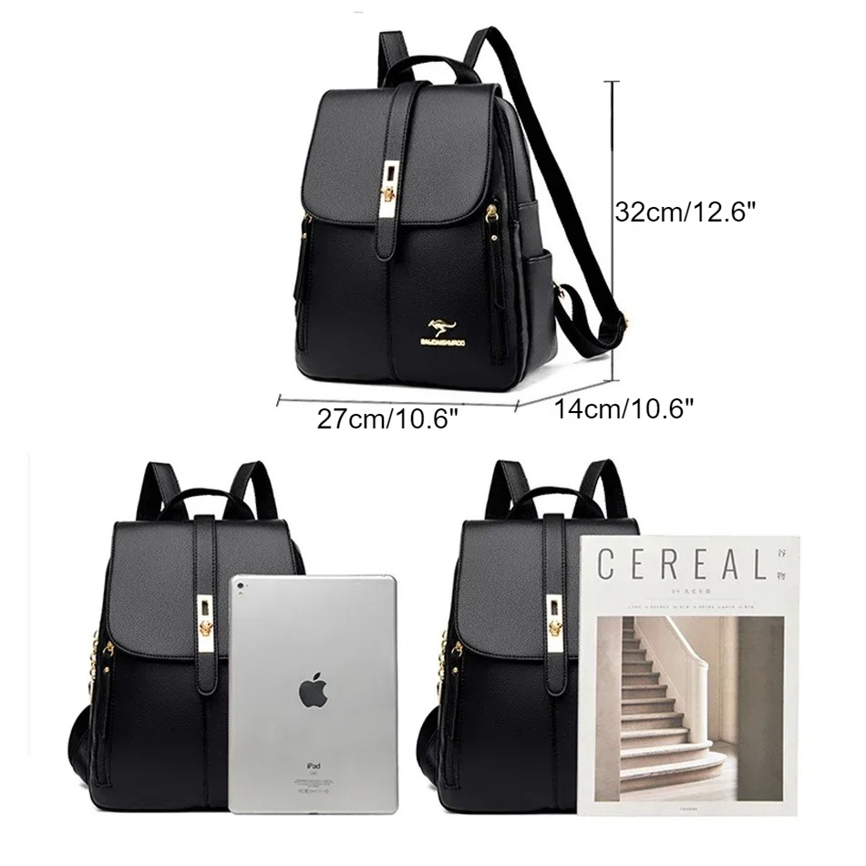 Zaino da donna in pelle di gra - Leather Backpack Vintage recensione e prezzo
