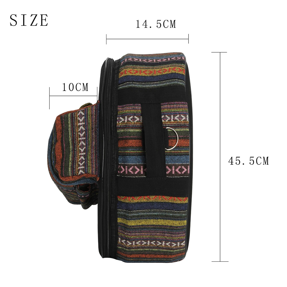 Snare Drum Gig Bag stile etnic - Rucksack Military Style recensione e prezzo