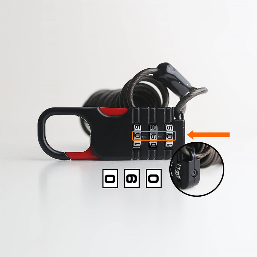 Lucchetto a Combinazione a 3 C - Travel Backpack Anti Theft recensione e prezzo