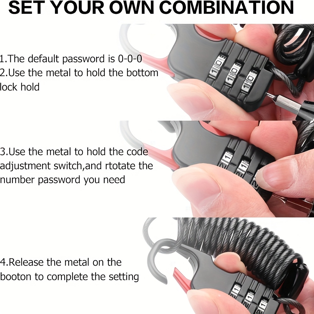 Lucchetto a Combinazione a 3 C - Travel Backpack Anti Theft recensione e prezzo